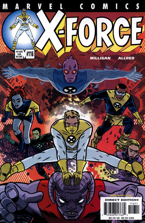 X-Force #116 cover by the Allreds